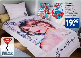 Aldi Süd Renforcé-Bettwäsche Angebot