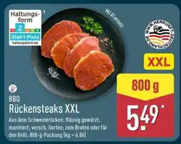 Aldi Nord BBQ Rückensteaks XXL Angebot