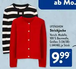 Aldi Süd UP2FASHION Strickjacke Angebot