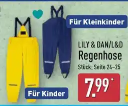 Aldi Nord LILY & DAN/L&D Regenhose Angebot