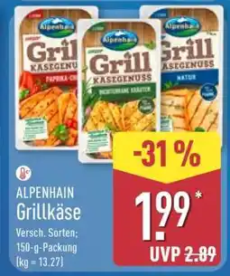 Aldi Nord ALPENHAIN Grillkäse Angebot