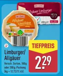 Aldi Nord Limburger/Allgäuer Angebot