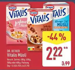 Aldi Nord DR. OETKER Vitalis-Müsli Angebot