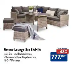 Aldi Süd Rattan-Lounge-Set Bahia Angebot
