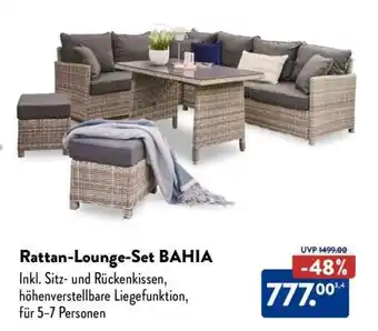 Aldi Süd Rattan-Lounge-Set Bahia Angebot