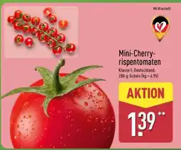 Aldi Nord Mini Cherry Rispentomaten Angebot