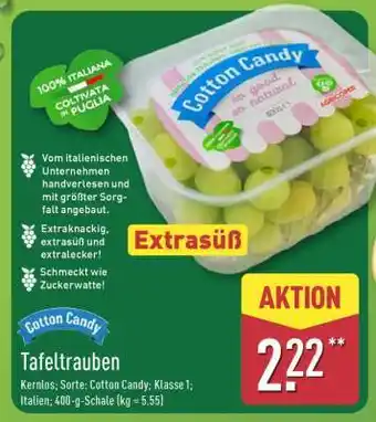 Aldi Nord Tafeltrauben Angebot