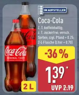 Aldi Nord Coca-Cola Angebot