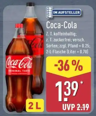 Aldi Nord Coca-Cola Angebot