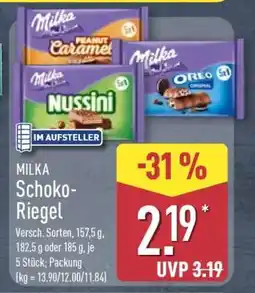 Aldi Nord MILKA Schoko-Riegel Angebot