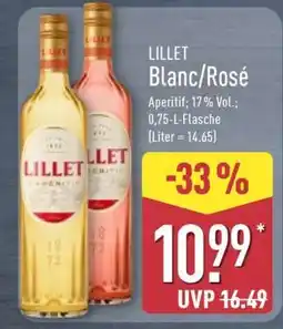 Aldi Nord Lillet Blanc / Rosé Angebot