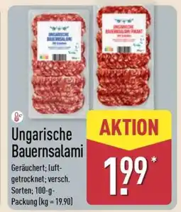 Aldi Nord Ungarische Bauernsalami Angebot