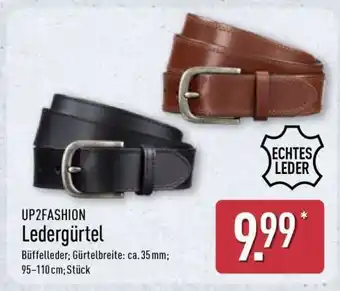 Aldi Nord UP2FASHION Ledergürtel Angebot
