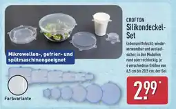 Aldi Nord CROFTON Silikondeckel-Set Angebot