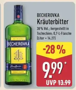 Aldi Nord BECHEROVKA Kräuterbitter Angebot