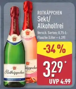 Aldi Nord ROTKÄPPCHEN Sekt/Alkoholfrei Angebot