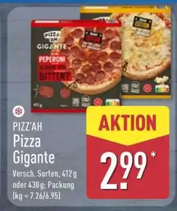 Aldi Nord PIZZ'AH Pizza Gigante Angebot