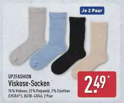 Aldi Nord UP2FASHION Viskose-Socken Angebot