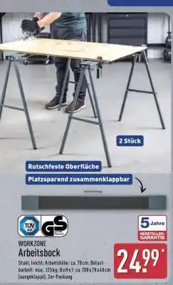 Aldi Nord WORKZONE Arbeitsbock Angebot