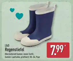 Aldi Nord L&D Regenstiefel Angebot