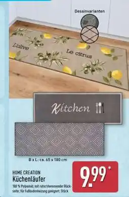 Aldi Nord HOME CREATION Küchenläufer Angebot