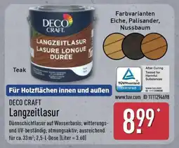 Aldi Nord DECO CRAFT Langzeitlasur Angebot