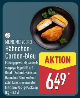 Aldi Nord MEINE METZGEREI Hähnchen-Cordon-bleu Angebot