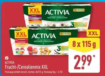 Aldi Nord ACTIVIA Frucht-/Cerealienmix XXL Angebot