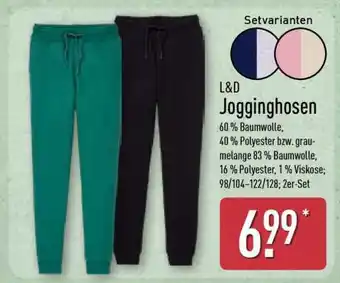 Aldi Nord L&D Jogginghosen Angebot