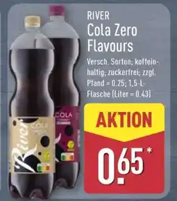 Aldi Nord RIVER Cola Zero Flavours Angebot