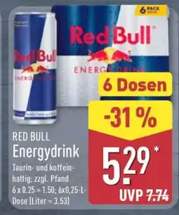 Aldi Nord RED BULL Energydrink Angebot
