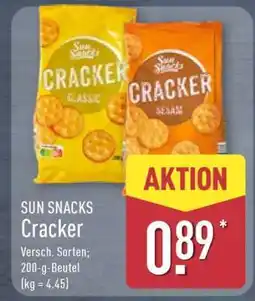 Aldi Nord SUN SNACKS Cracker Angebot