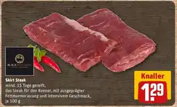 REWE Skirt Steak Angebot