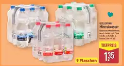 Aldi Nord QUELLBRUNN Mineralwasser Angebot