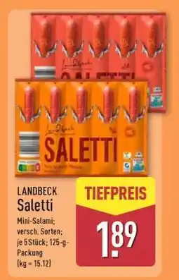 Aldi Nord LANDBECK Saletti Angebot