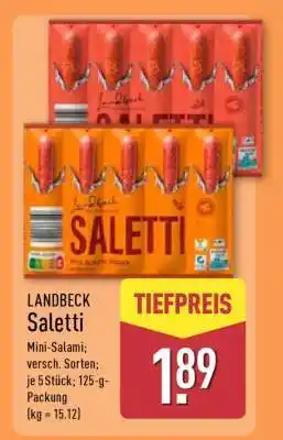 Aldi Nord LANDBECK Saletti Angebot