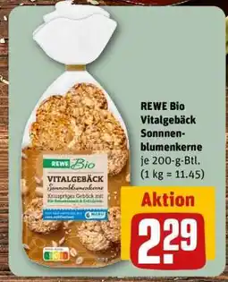REWE REWE Bio Vitalgebäck Sonnenblumenkerne Angebot