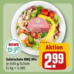 REWE Salatschale BBQ Mix Angebot