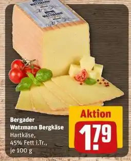REWE Bergader Watzmann Bergkäse Angebot