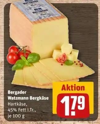 REWE Bergader Watzmann Bergkäse Angebot