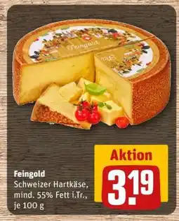 REWE Feingold Angebot