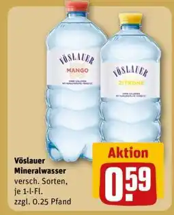 REWE Vöslauer Mineralwasser Angebot