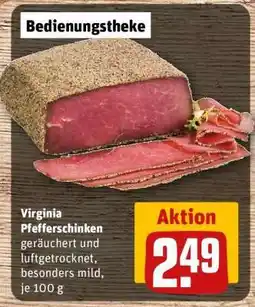 REWE Virginia Pfefferschinken Angebot