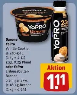 REWE Danone YoPro Angebot