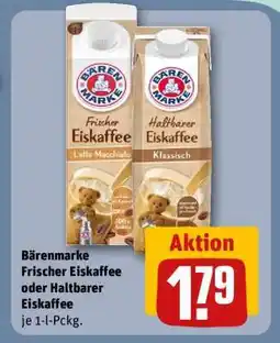 REWE Bärenmarke Frischer Eiskaffee oder Haltbarer Eiskaffee Angebot