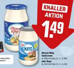 REWE Miracel Whip Salatcreme oder Mayo Angebot