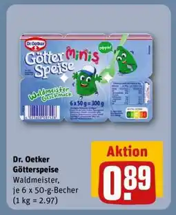 REWE Dr Oetker Götterspeise Angebot