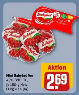 REWE Mini Babybel 9er Angebot