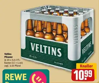 REWE VELTINS Pilsener Angebot