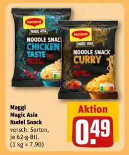 REWE Maggi Magic Asia Nudel Snack Angebot